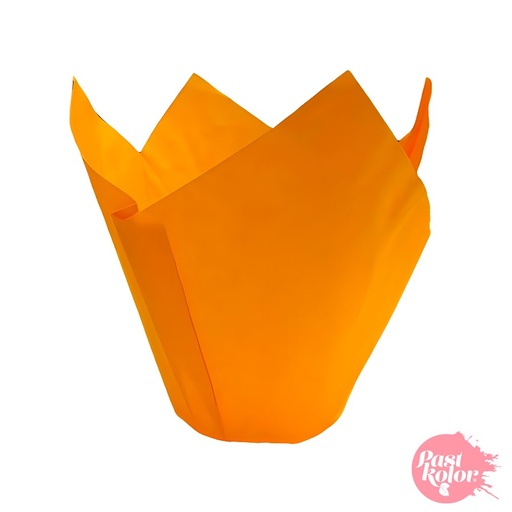 [swk0861] Capsulas para muffins naranja 24ud PASTKOLOR