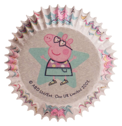 [339260] Cápsulas cupcakes peppa pig 25ud. DEKORA