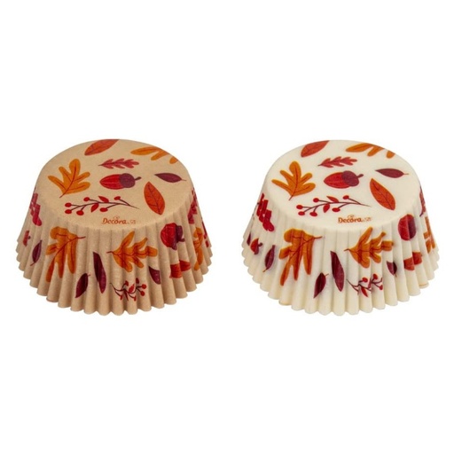 [0339859] Cápsulas cupcakes otoño 36uds DECORA