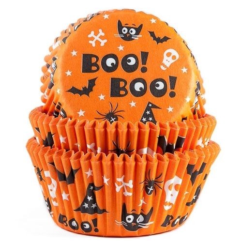 [HM1838] Cápsulas cupcakes halloween 50uds, House Of Marie