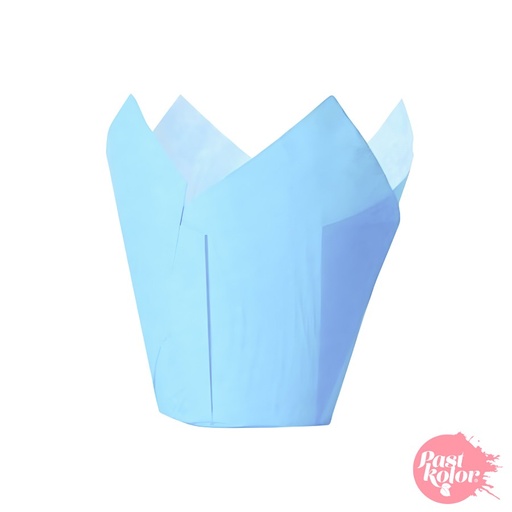 [swk2216] Capsulas para mini muffins azul 50ud PASTKOLOR