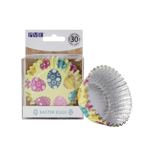 [BC842] Cápsulas aluminio huevos pascua 30ud PME