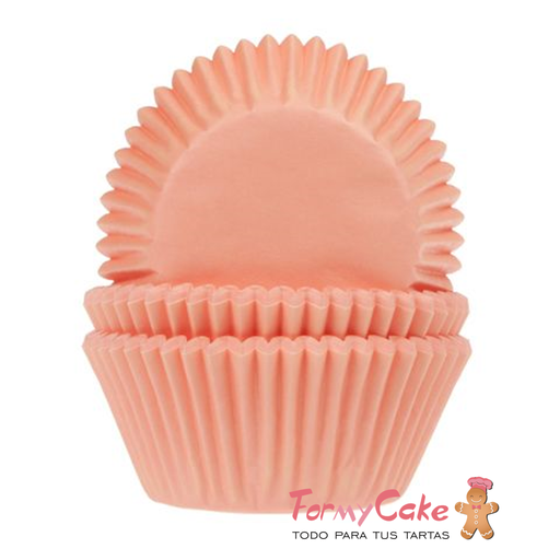 [HM5515] Cápsulas cupcakes albaricoque 50ud house of MARIE