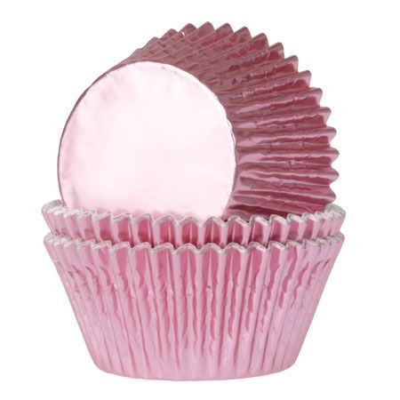 [HM5997] Minicápsulas rosa bebe metalizadas 36ud House Of Marie