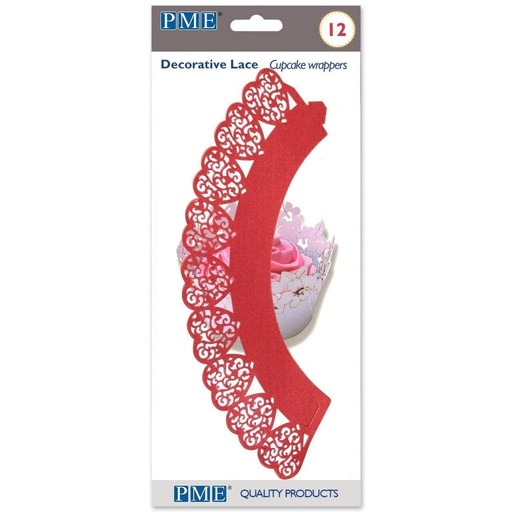 [CW913] Wrappers 12ud corazones PME