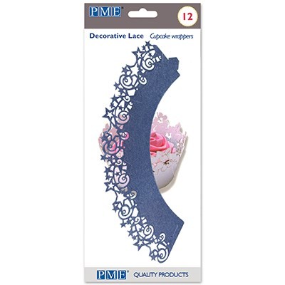 [CW923] Wrappers 12ud estrellas azul medianoche PME