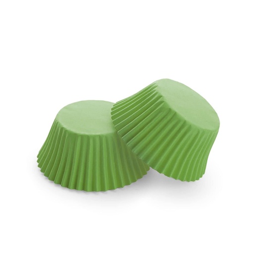 [SWK0793] Capsulas para cupcake verdes 24ud PASTKOLOR