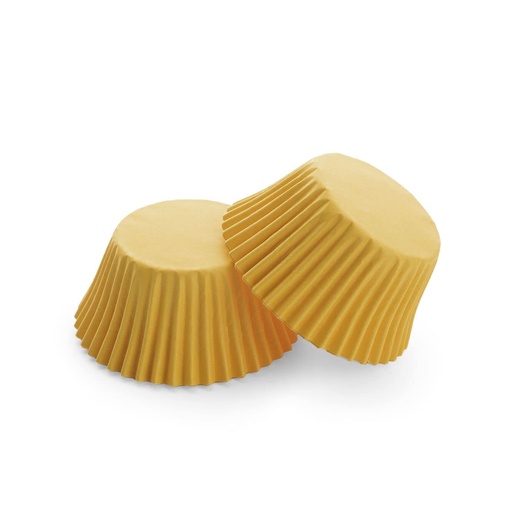 [SWK0799] Capsulas para cupcake amarillas 24ud PASTKOLOR