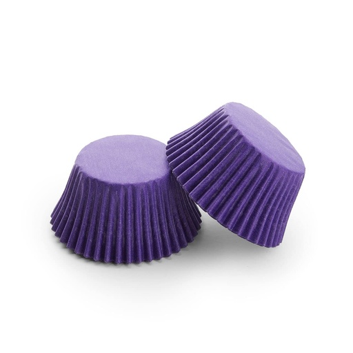 [SWK0799] Capsulas para cupcake moradas 24ud PASTKOLOR