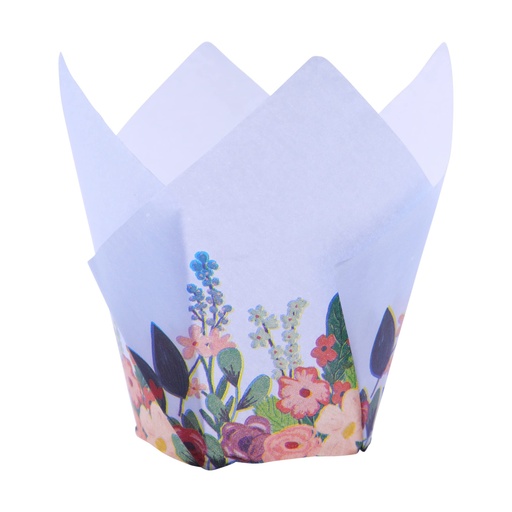 [MC506] Cápsulas muffins ramo de flores 24ud PME