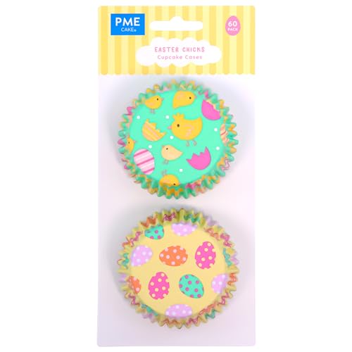 [EA24BC006] Cápsulas aluminio pollitos pascua 60ud PME