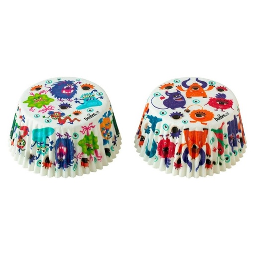 [0339908] Cápsulas cupcakes monstruos 36uds DECORA