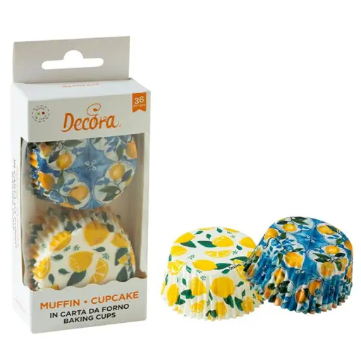 [0339919] Cápsulas cupcakes amalfi limnones 36uds. DECORA