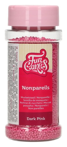 [F51520] Nonpareils rosa intenso 80gr FUNCAKES
