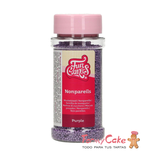 [F51500] Nonpareils morado 80gr FUNCAKES