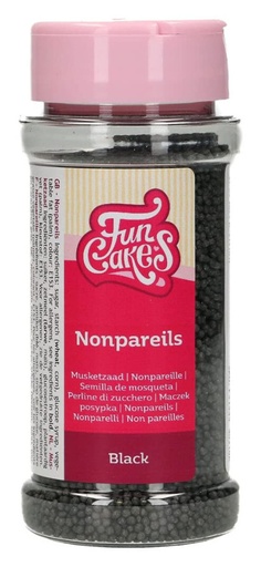 [F51545] Nonpareils negros 80gr FUNCAKES