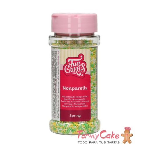 [F51555] Nonpareils mix primavera 80gr FUNCAKES
