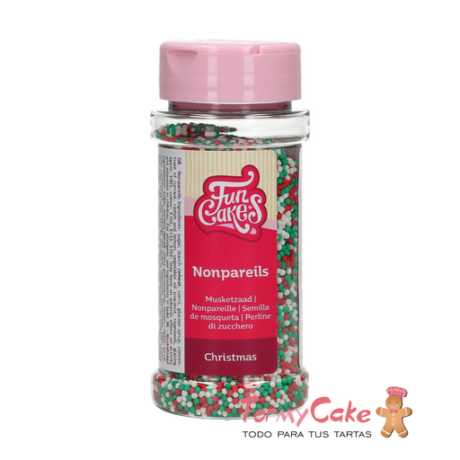 [F51620] Nonpareils navideños 80gr FUNCAKES