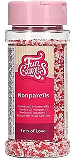 [F51640] Nonpareils mucho amor 80gr FUNCAKES