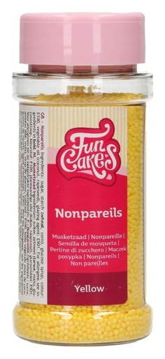 [F51530] Nonpareils amarillos 80gr FUNCAKES