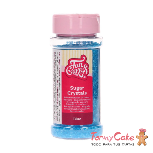 [F52150] Cristales de azucar azul 80gr FUNCAKES