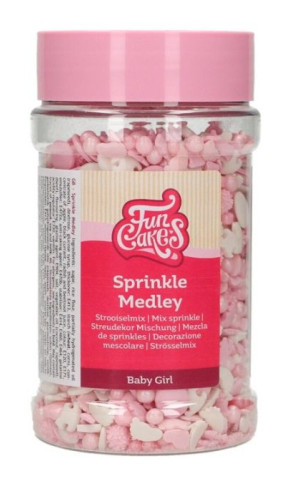 [F51155] Decoración comestible baby girl medley 50g FUNCAKES