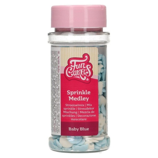 [F51160] Decoración comestible baby boy medley 50g FUNCAKES