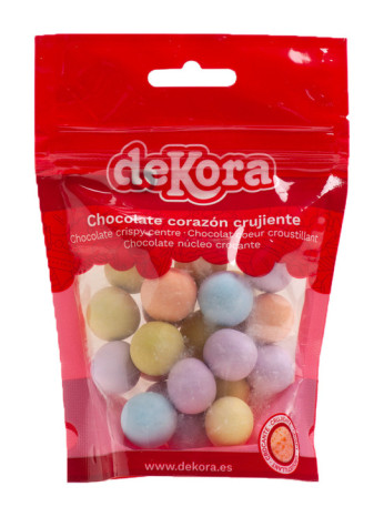 [433078] Bolitas chococrispi colores pastel 80g DEKORA
