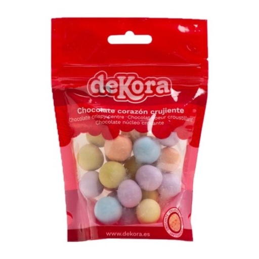 [433078] Bolitas chococrispi colores pastel 80g DEKORA