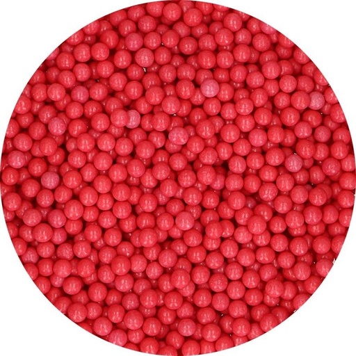 [F51820] Perlas rojas medianas 60gr FUNCAKES