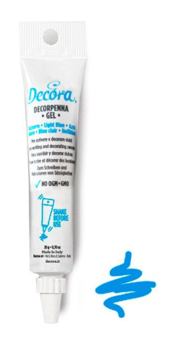 [9261730] Gel decorativo azul claro decorpenna, 20gr DECORA