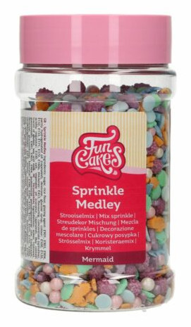[F51330] Sprinkle medley -sirena- 180g FUNCAKES