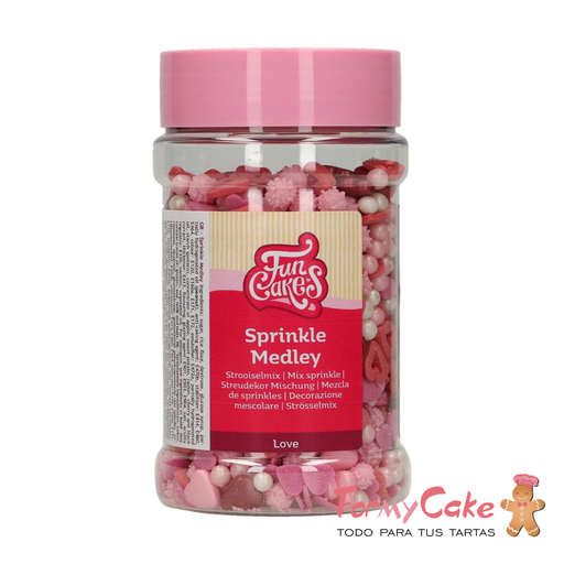 [F51495] Sprinkle medley -amor- 180g FUNCAKES