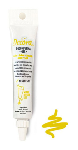 [9261725] Gel decorativo amarillo decorpenna, 20gr DECORA