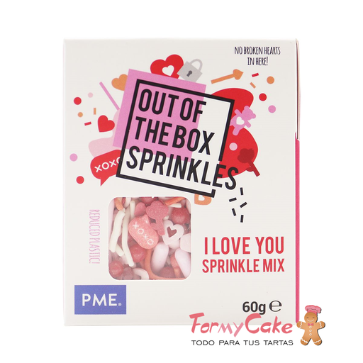 [OTB03] Sprinkle i love you- te amo- 60g PME