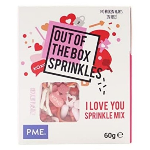 [OTB03] Sprinkle i love you- te amo- 60g PME