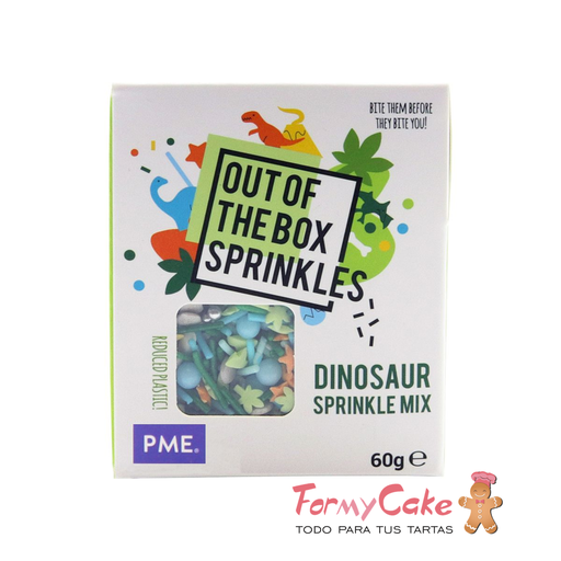 [OTB06] Sprinkle dinosaurio 60g PME