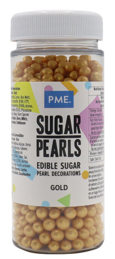 [SPGD955] Perlas de azucar oro 4mm 100gr PME