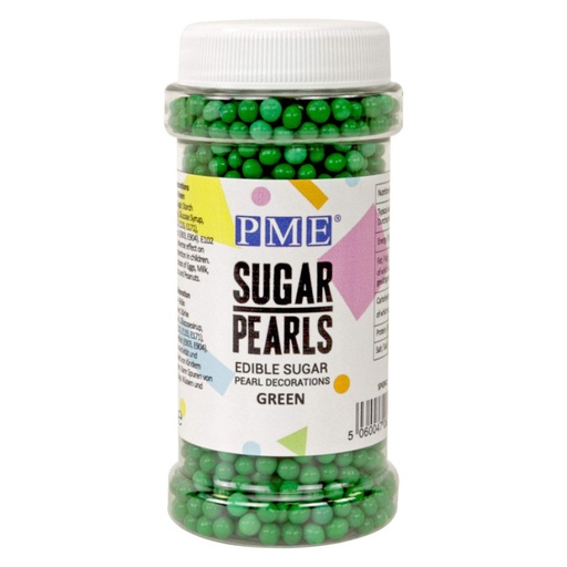 [SPG941] Perlas de azucar verde 100gr PME