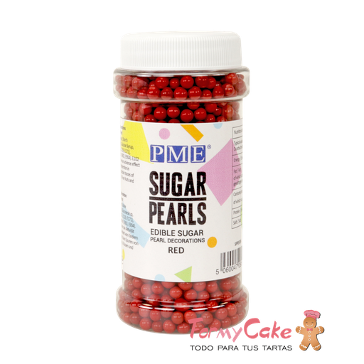 [SPR939] Perlas de azucar rojas 100gr PME