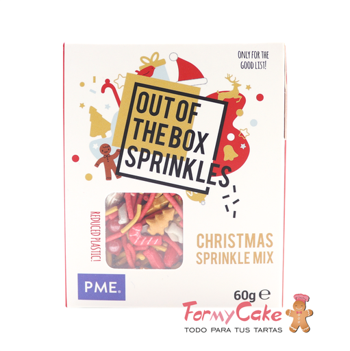 [OTB10] Sprinkle navidad 60g PME