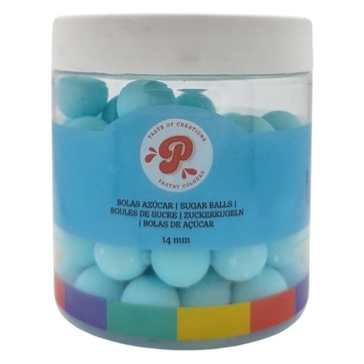 [P100039] Bolas azul pastel 14mm-150gr Pastry Colours