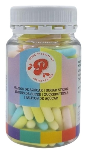 [P100009] Palitos tonos pastel 65gr pastry COLOURS