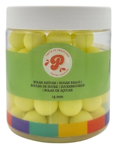 [P100038] Bolas verde pastel 14mm-150gr pastry COLOURS