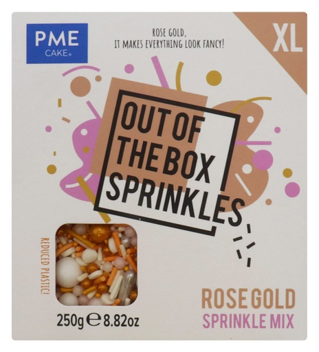 [OTBXL15] Sprinkle oro rosa xl 250g PME