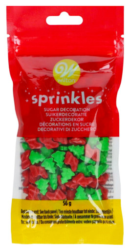 [129001757] Sprinkles Árboles de navidad de azucar 56gr WILTON