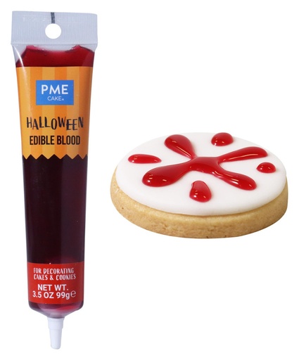 [HW24IC0062] Gel rojo para decorar pasteles - sangre comestible halloween 99 g PME