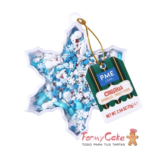 [CH24SKS046] Sprinkle navidad fiebre helada 72g PME