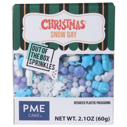 [CH24OTB043] Sprinkle navidad día de nieve 60g PME