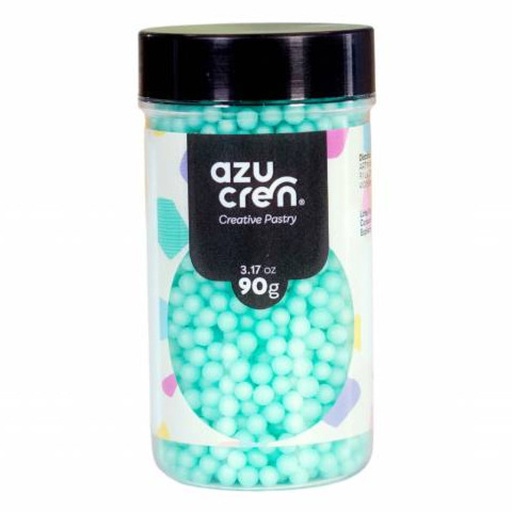 [AZ01610] Bola azul pastel 4mm 90g. AZUCREN